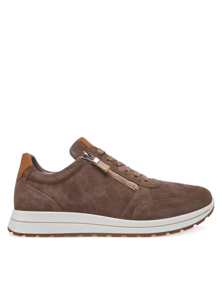 Sneakersy Ara brązowe