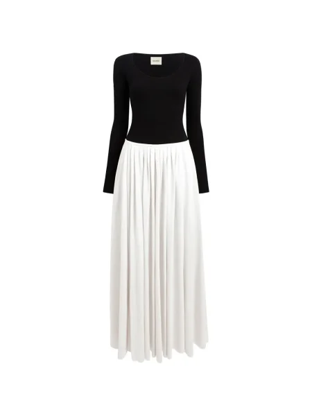 Rochie Khaite de costum alb