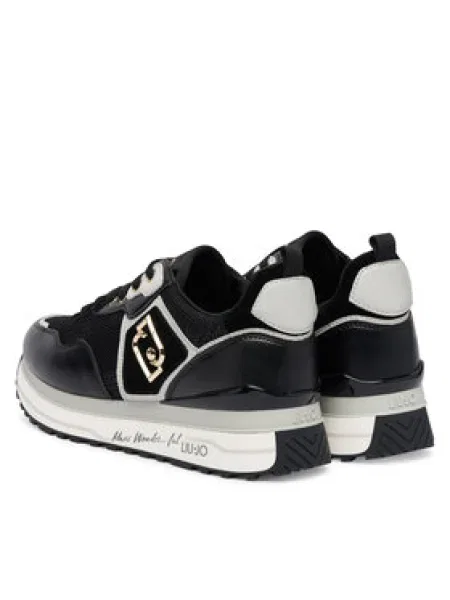 Liu Jo Sneakersy Maxi Wonder 01 čierna
