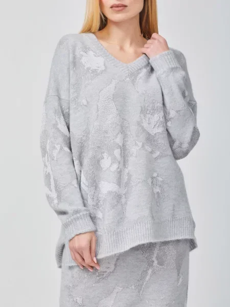 Светр Panicale Cashmere сірий