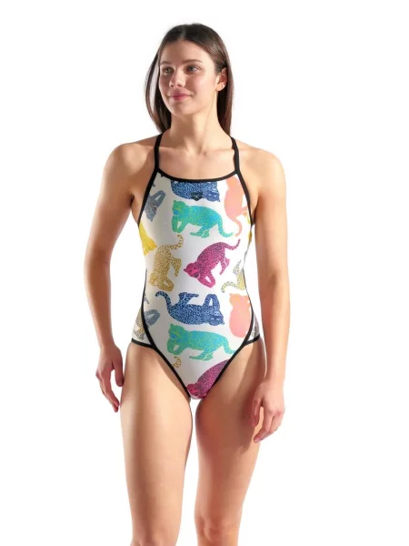 Strój Kąpielowy Arena In The Wild Swimsuit Super biały