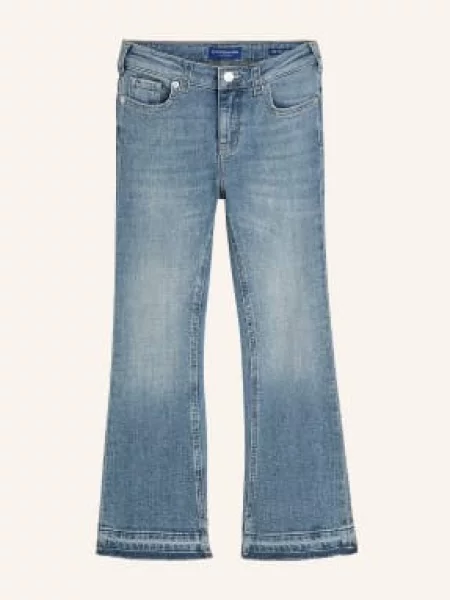 Scotch & Soda Džíny The Charm Flared Fit navy tmavě modré