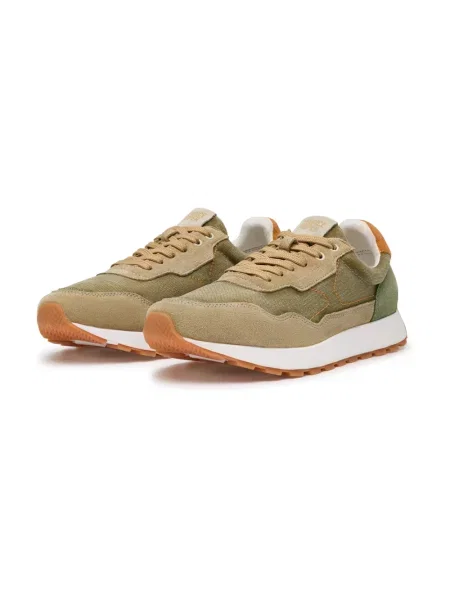 Sneakersy Candice Cooper skórzane zielone