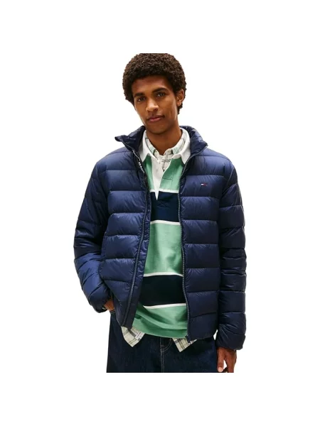 Tommy Jeans kurtka puchowa niebieskie