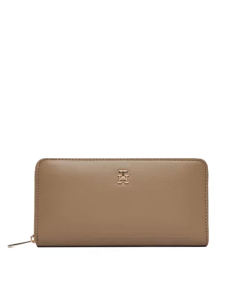 Peněženka Tommy Hilfiger béžová
