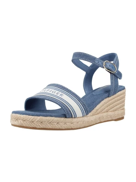 Espadrilky Tommy Hilfiger modré