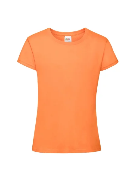 Tricou copii Fruit Of The Loom portocaliu