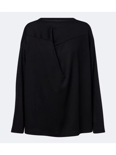 Top Junya Watanabe de lână negru
