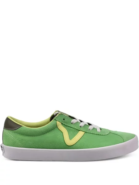 Semišové tenisky Vans zelené
