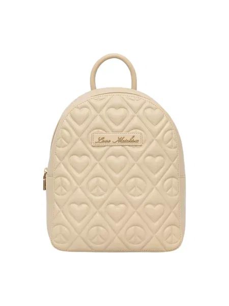 Plecak LOVE MOSCHINO beżowy