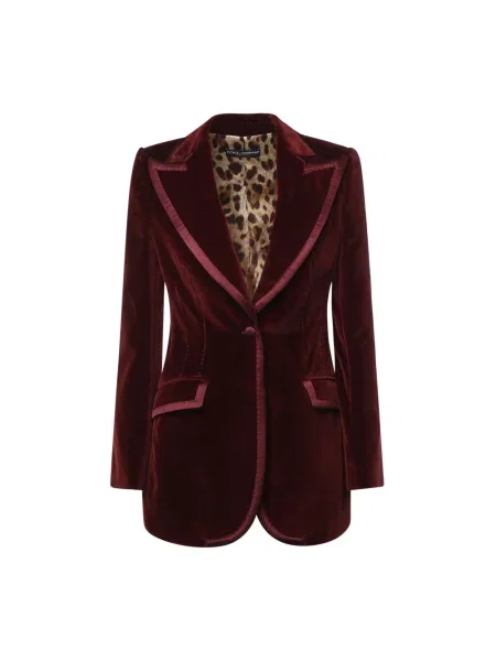Marynarka Dolce And Gabbana fioletowa