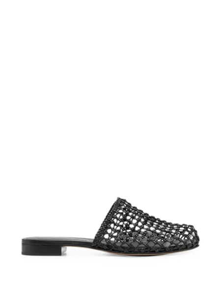 Papuci tip mules Ferragamo negru