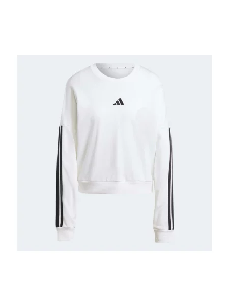 ADIDAS SPORTSWEAR Sportovní mikina černá bílá