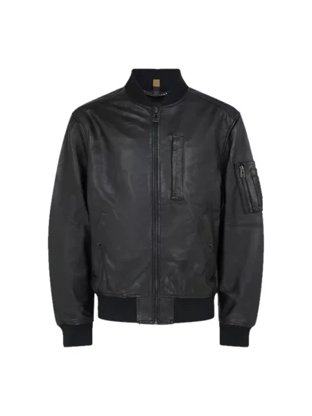 Kurtka skórzana Belstaff czarna