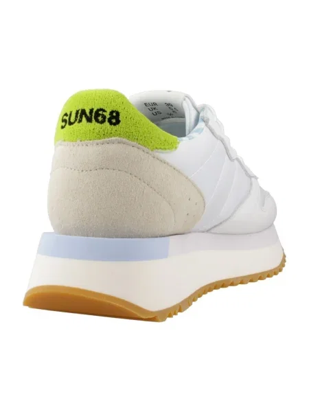 Pantofi Sun68 alb
