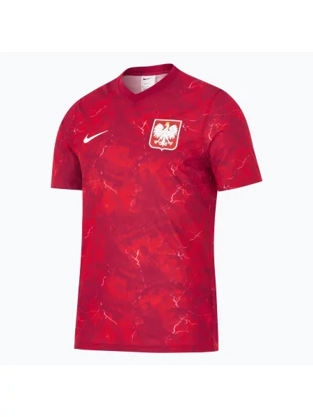 Tricou de fotbal pentru bărbați Nike Dri-Fit Poland Away noble red/sport red roșu