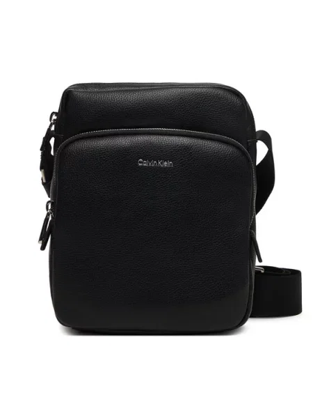 Maža rankinė Calvin Klein Raised Pocket Reporter juoda