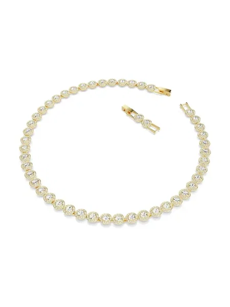 Swarovski Retiazka zlatá / priehľadná