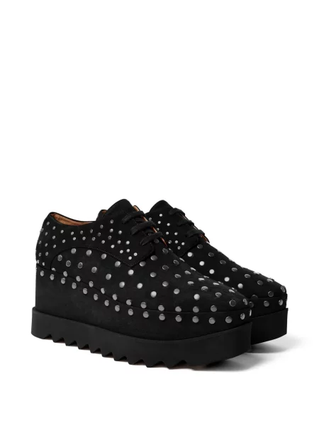 Pantofi derby Stella Mccartney cu tepi negru