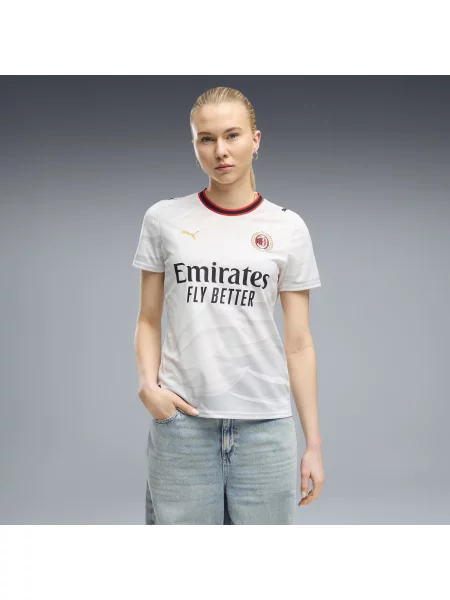 PUMA koszulka wyjazdowa AC Milan Odzież S biały