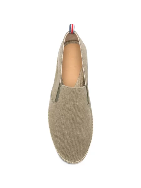 Espadrile Castaner din canvas verde