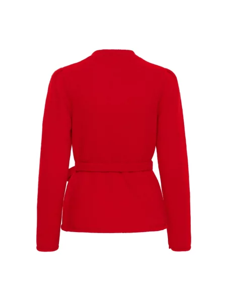 Dzianinowy sweter Part Two czerwony