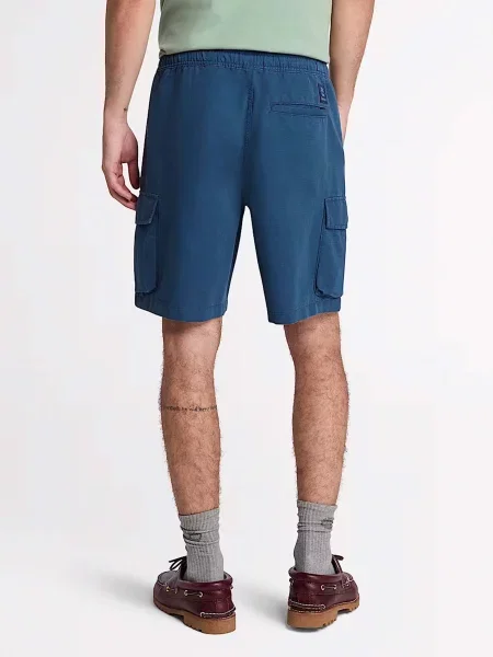 Шорти Timberland бавовна/льон синій
