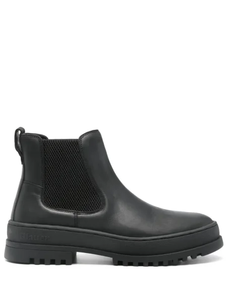 Botine chelsea Blauer din piele negru