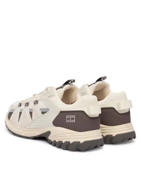 Tommy Jeans Laisvalaikio batai Tjm Outdoor Runner Écru