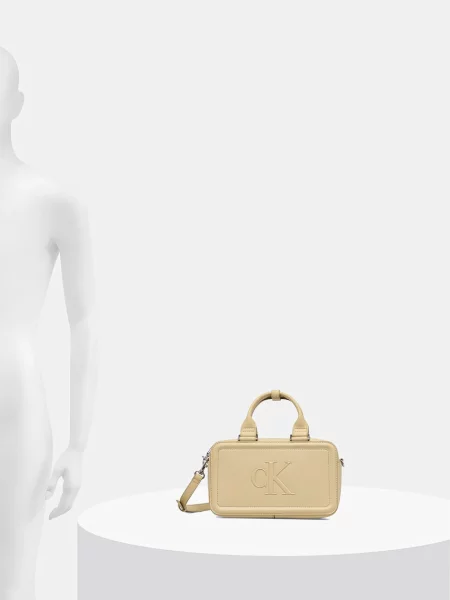 Calvin Klein női műbőr táska sárga