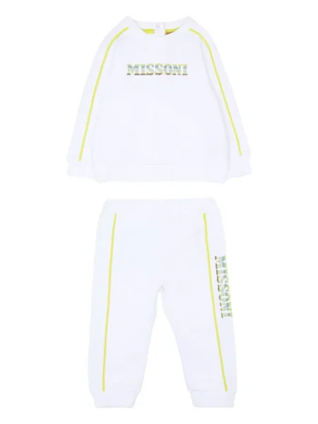 Komplet dresowy dziecięcy Missoni biały