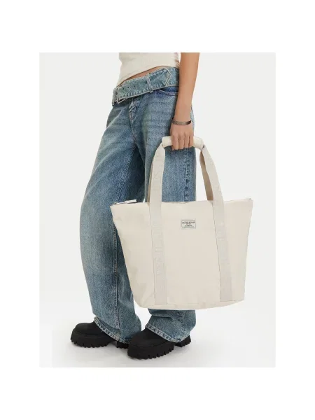 Táska Guess Jeans Ekru