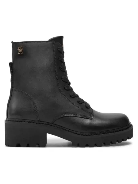 Tommy Hilfiger De piele botine CHIC negru