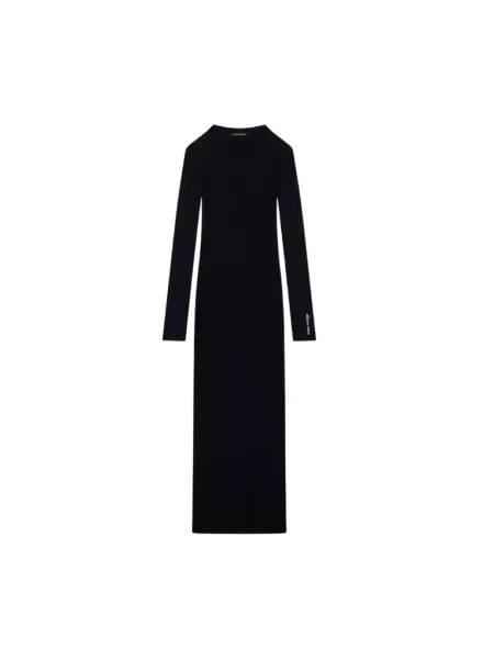 Sukienka midi Armani Exchange czarna