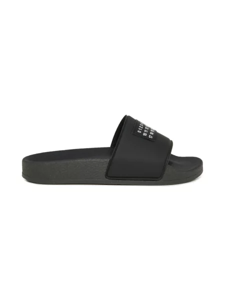 Klapki dziecięce Mm6 Maison Margiela czarne