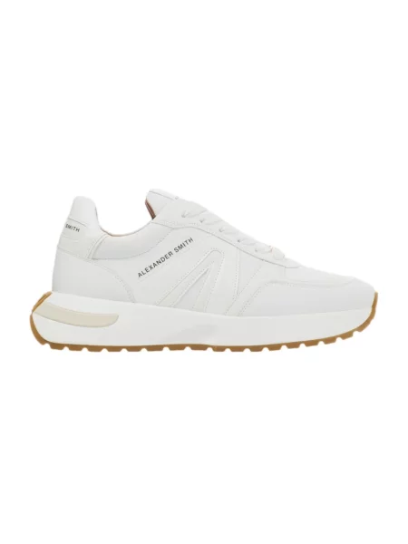 Sneakersy Alexander Smith skórzane białe