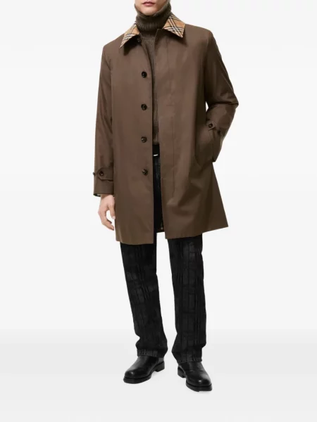 Palton Burberry maro