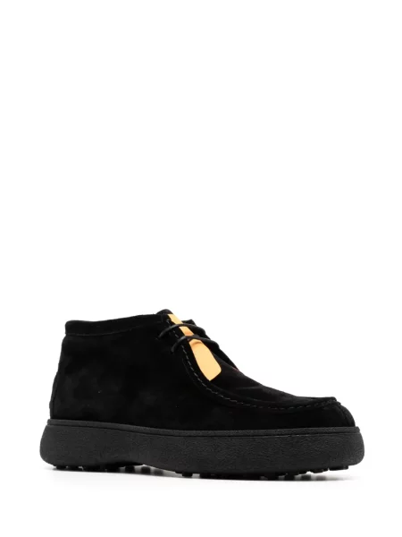 Cizme scurte Tod's din piele negru