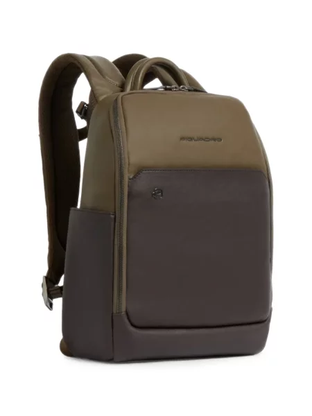 Rucsac Piquadro din piele maro