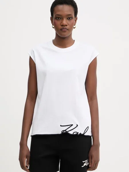 Top Karl Lagerfeld biały