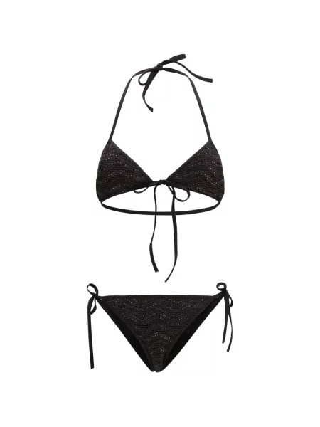 Bikini Missoni cu paiete negru