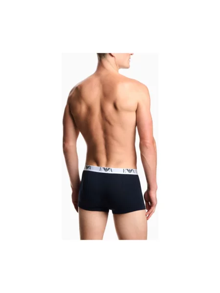 Emporio Armani Underwear bokserki granatowy niebieskie