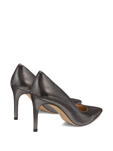 Pantofi cu toc Stuart Weitzman argintiu