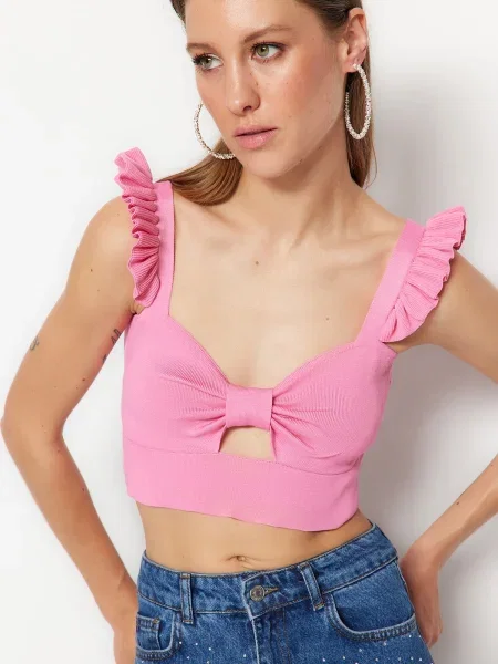 Сутиен Trendyol розово