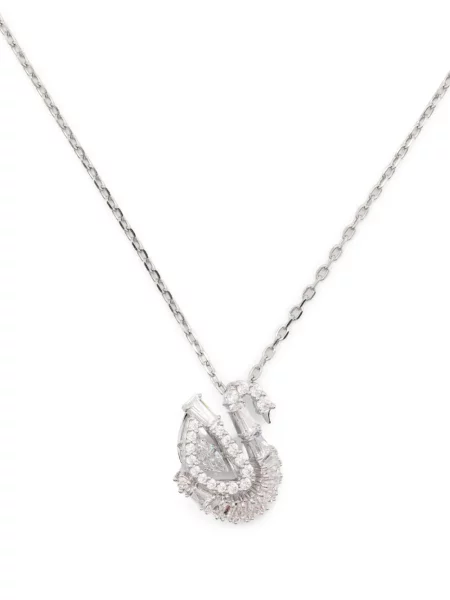 Pandantiv Swarovski argintiu