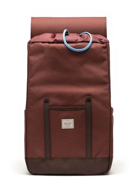 Однотонный большой рюкзак Herschel коричневый