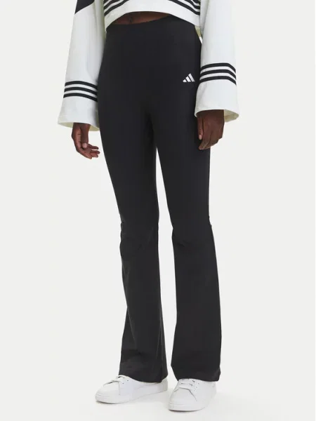 Adidas Легінси Essentials Small Logo Flared Fit чорний