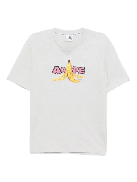 Tricou Aape By A Bathing Ape cu imagine gri