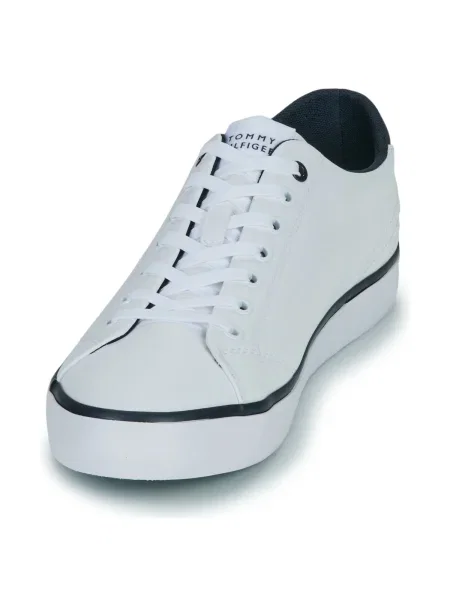 Pantofi Tommy Hilfiger din piele alb