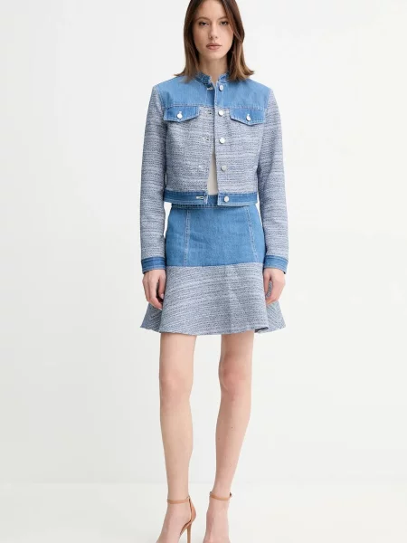 Guess Spódnica mini niebieski